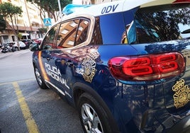 Un vehículo de la Policía Nacional en una imagen de archivo.